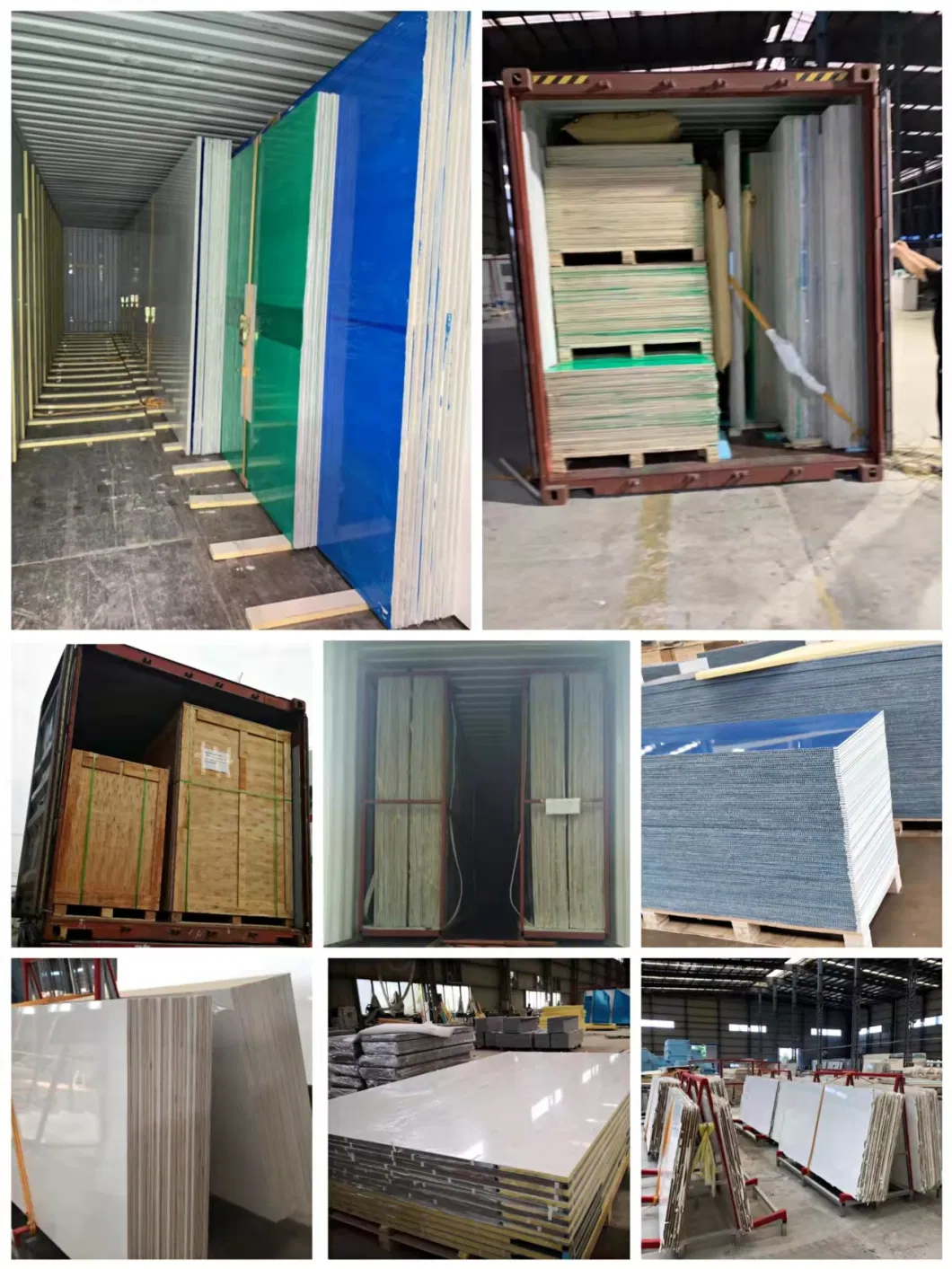 Gelcoated FRP XPS Foam Sandwich Panel for Trailer Van Body